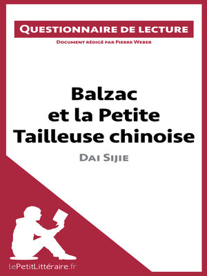 cover image of Balzac et la Petite Tailleuse chinoise de Dai Sijie